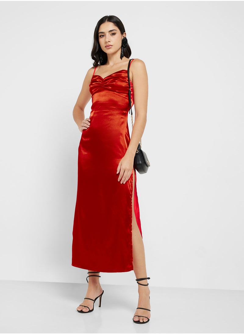 Ginger Satin Slip Dress  - Image 1