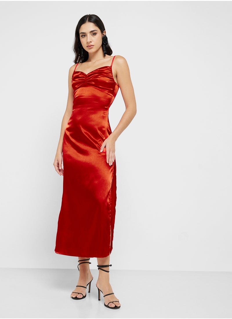 Ginger Satin Slip Dress  - Image 4