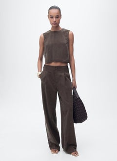 MANGO Lyocell Top With Buttons On The Back  - Image 5