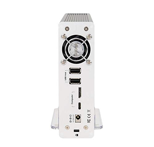 CalDigit AV Pro 2 Storage Hub USB C External Hard Drive - Charge up to 30W, Compatible with USB-C and Thunderbolt Type-C Computers (0TB Enclosure Kit) - Image 2