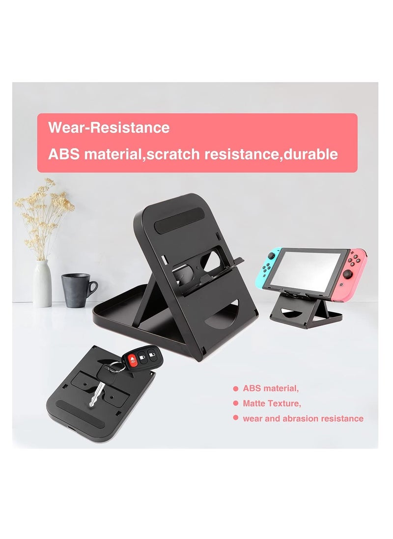 SYOSI - Fit for Nintendo Switch Stand/ for Switch LITE Stand Foldable Adjustable and Portable table play stand for N-switch console playing and charging Compatible with for ipad/ for Mini/ for iPad Pro Air - Image 1