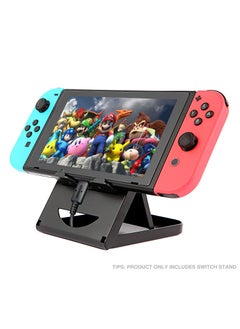 SYOSI مناسب لحامل Nintendo Switch/ حامل Switch LITE قابل للطي قابل للتعديل ومحمول للعب والشحن على طاولة متوافق مع iPad/ Mini/ iPad Pro Air.  - Image 1