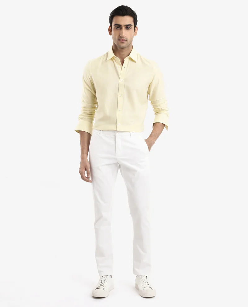 Rare Rabbit Men's Formal Plain Shirt