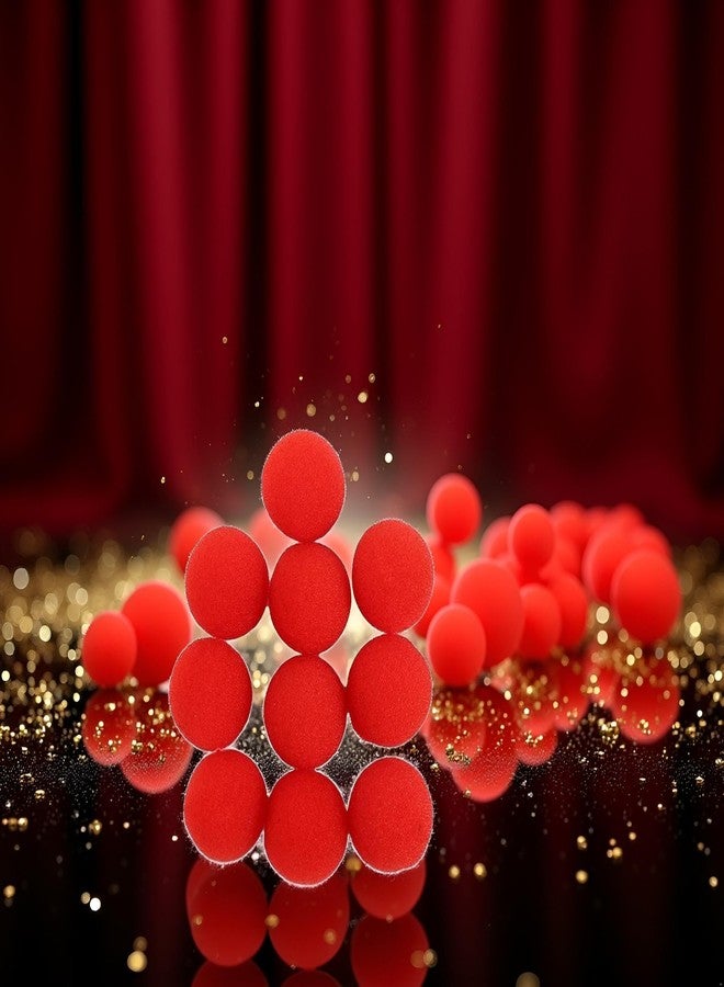Tnyvm 10Pcs Red 3.5cm Sponge Balls Finger Sponge Ball Ball Close-Up Props Toy Classical Comedy Trick Props, Magic Kits and Accessories - Image 2