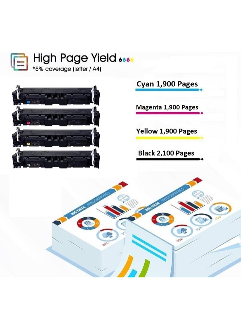CRG 069 Cyan Toner Cartridge Replacement For Canon i-SENSYS MFP MF752, MF754, LBP673 (Cyan) - Image 5