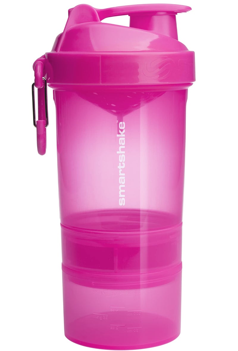SmartShake سمارت شيك أوريجينال 2GO، كوب خلط سعة 20 أونصة، وردي (قد يختلف التعبئة) - Image 1