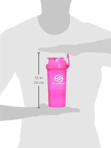 SmartShake سمارت شيك أوريجينال 2GO، كوب خلط سعة 20 أونصة، وردي (قد يختلف التعبئة) - Image 3