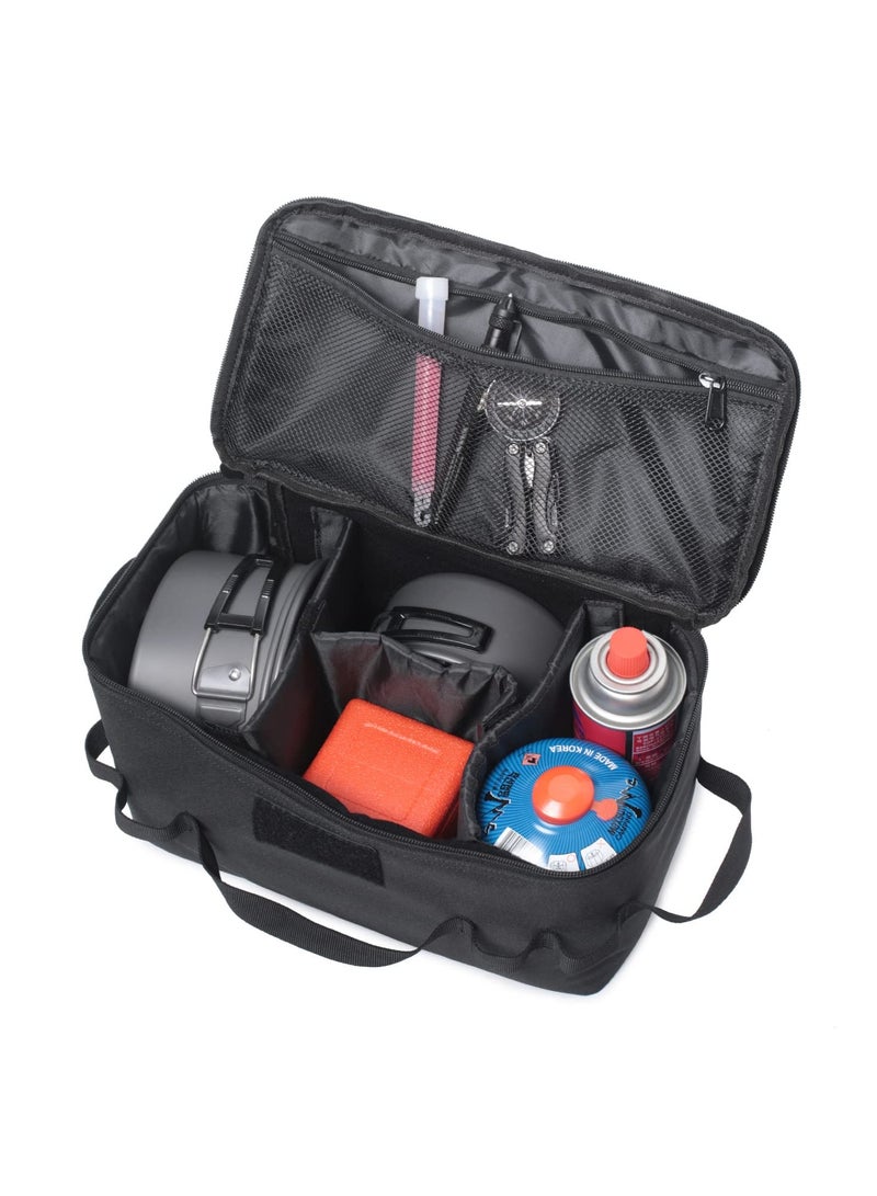 كابتن تيك Camping Storage Bag, Outdoor Barbecue Organizer Bag, Cooking Utensils Organizer for Camping, Camping Cookware Tote Bag, Must-have Accessories for Barbecue, Camping, Hiking - Image 5