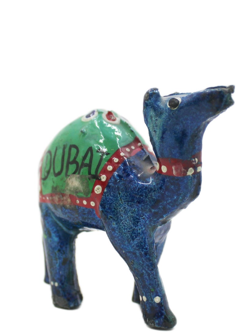 Antique Museum Handcrafted Camel Figurine Desert-Inspired Decor  - Image 3