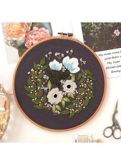 Mowin Embroidery starter kit with embroidery hoops and threads for craft enthusiasts hand embroidery embroidery skills  - Image 2