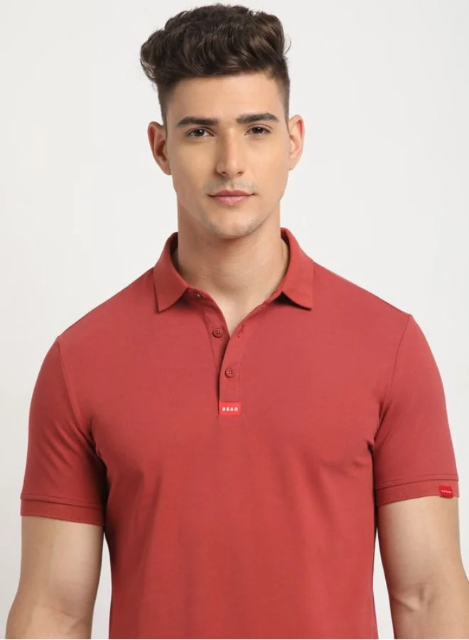 THE BEAR HOUSE Men's Polo Shirt for Casual & Semi-Formal Wear | Classic Collar Neck T-Shirt | Comfortable, Stylish & Versatile for Office, Travel, Outings & Everyday Use