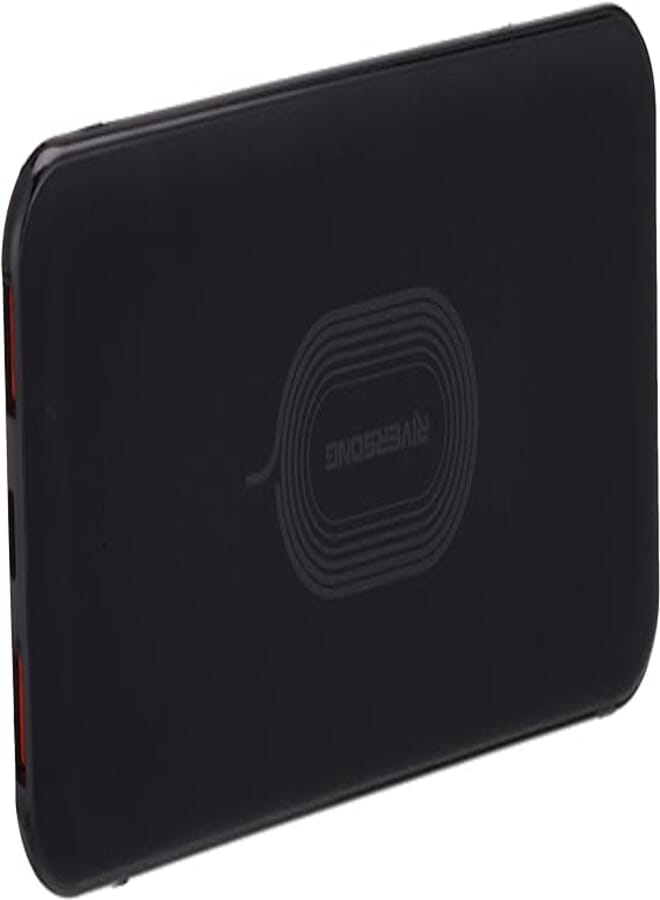 Riversong gravity pb16 wired power bank, 8000 mah - black