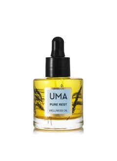 Uma UMA Pure Rest Wellness Oil for Fatigue & Restlessness, Promotes Deep Rest Naturally | 100% Organic Ayurvedic Soothing Essential Oils (1 fl oz | 30 ml) 