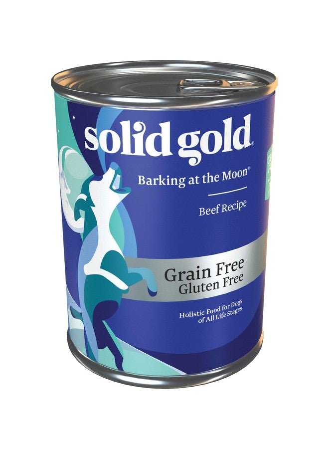 solid gold High Protein Wet Dog Food  Barking At The Moon Grain Free With Real Beef  6Ct/13.2Oz Can… - Image 1