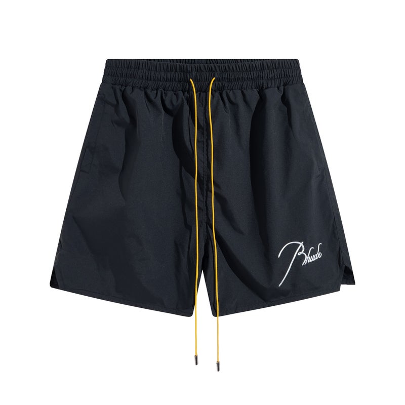 Rhude American Style High Street Trendy Brand Letter Print Shorts Summer Loose Quick-Drying Men'S And Women'S Sports Beach Casual Pants - Image 4