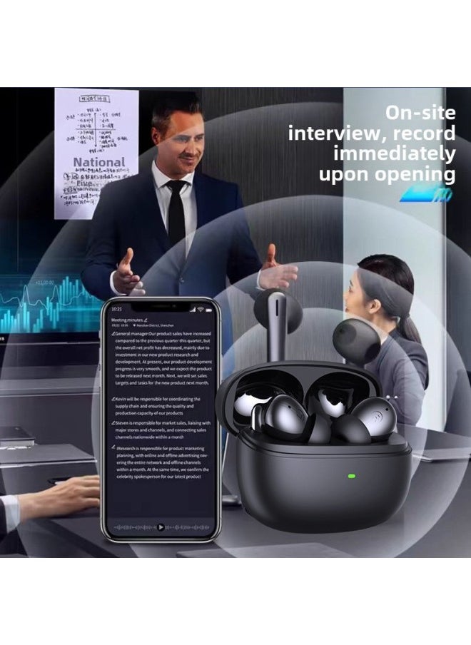Generic - Strict Selection Of Smart Translation Headset 144 Multilingual Mobile Phone Assistant Active Noise Reduction Bluetooth Headset Simultaneous Interpretation-Color:Extreme Edition-ceramic White Ai Translation Headphones - Image 1