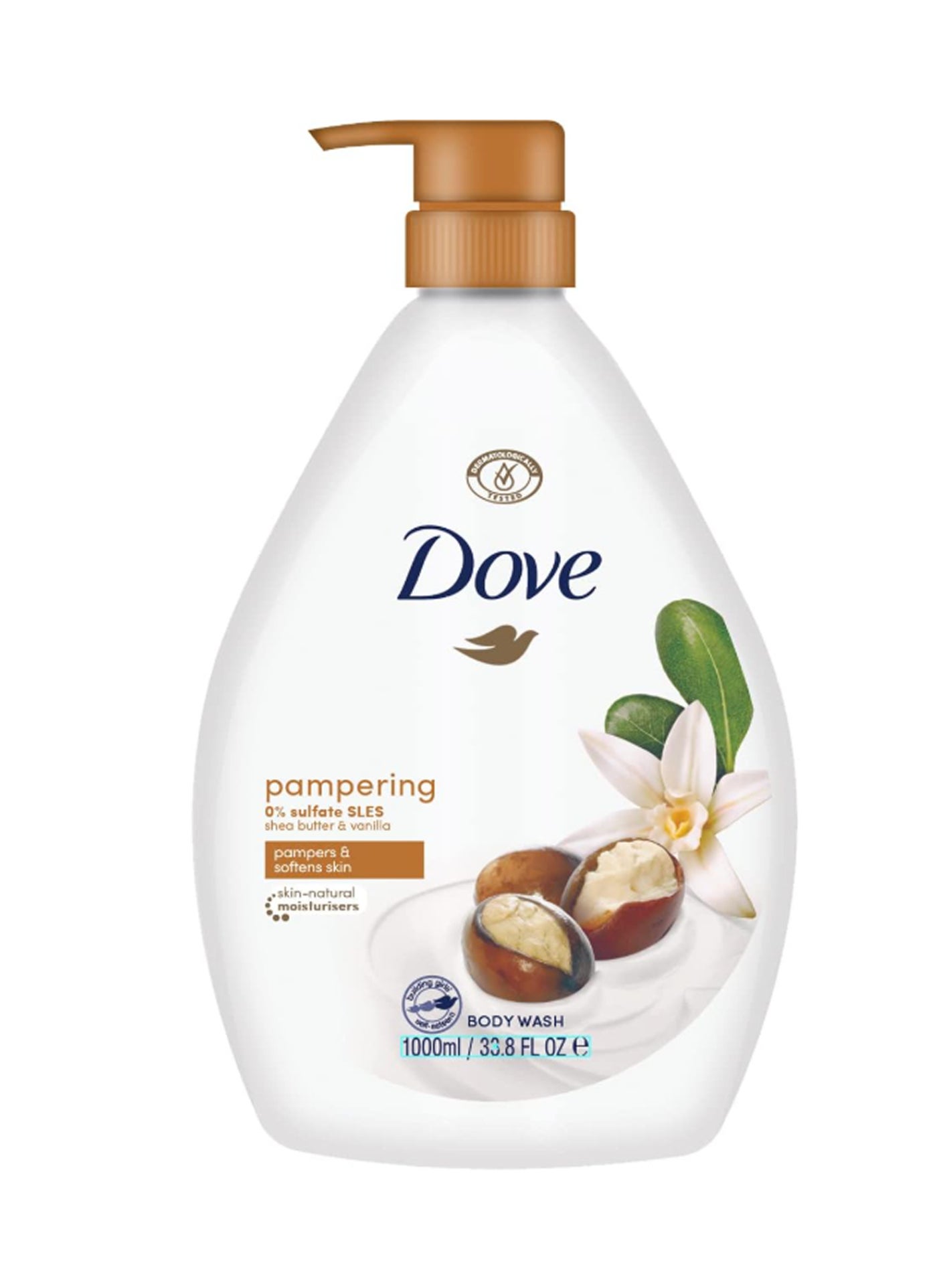 Dove Purely Pampering Shea Butter And Warm Vanilla Body Wash 500 ML