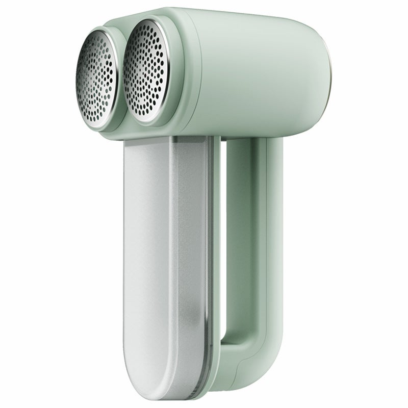 Professional Salon-Style Dual-Head Hair Ball Trimmer, Rechargeable Clothes Lint  Remover - Image 2