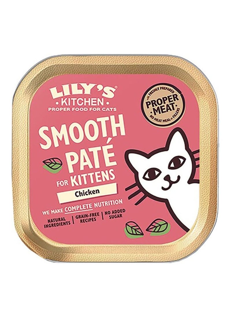Lily's Kitchen Smooth Pate Chicken Wet Food for Kittens 85g 