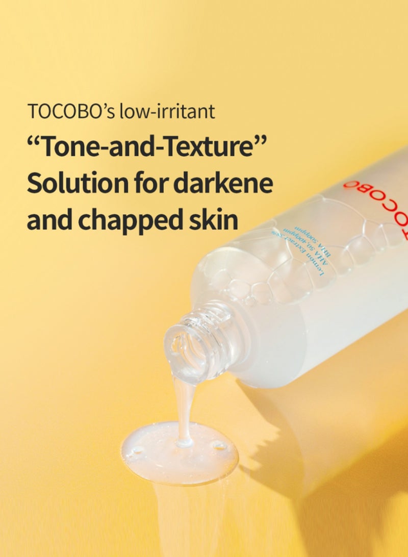TOCOBO AHA BHA Lemon Toner for Smoother, Brighter & Clearer Skin - Image 4