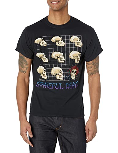 Liquid Blue Men's Grateful Dead Evolution Short Sleeve T-Shirt,Black,XX-Large - Image 5