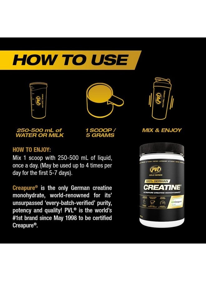 PVL PVL Creapure Creatine - 100% Pure German Creatine monohydrate Powder - 82 Servings - 410 g - Image 5