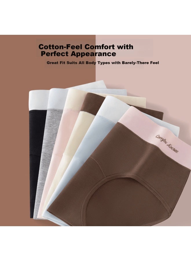 Neixiaoban Women's 3-pack Pure Cotton Underwear 10a Antibacterial Breathable Colorblock American Style Plus Size L Girls' Triangle Panties - Image 4