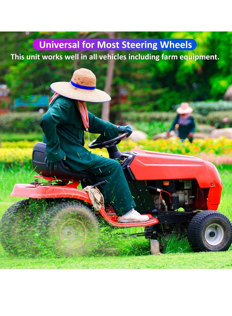 Loquat Spinner Knobs Steering Wheel Buddy 360 Degrees Rotation Knobs for Steering Wheel Driving Turning Car Truck Boat (2 Packs) - Image 5