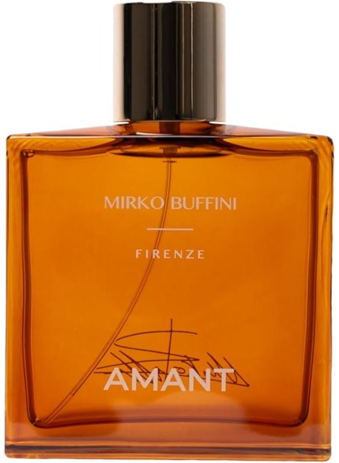 ميركو بوفيني عطر أمانت أو دو بارفان، ميركو بوفيني، ١٠٠ مل، برتقال دموي، زنجبيل، بندق، ياسمين، نجيل الهند، خشب الأرز، فانيليا، مسك - Image 1