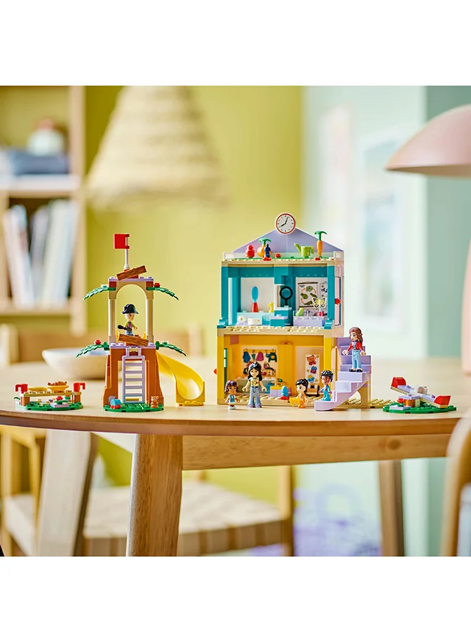 LEGO Friends Heartlake City Preschool Classroom Playset Toy For Kids, Creative Pretend-Play For Girls And Boys Aged 4 Years Old And Over, 2 Mini-Dolls And 4 Micro-Dolls 42636 (239 Pieces)
