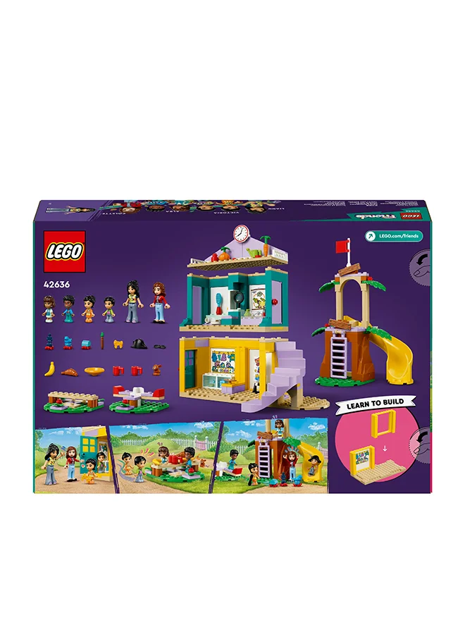LEGO Friends Heartlake City Preschool Classroom Playset Toy For Kids, Creative Pretend-Play For Girls And Boys Aged 4 Years Old And Over, 2 Mini-Dolls And 4 Micro-Dolls 42636 (239 Pieces)