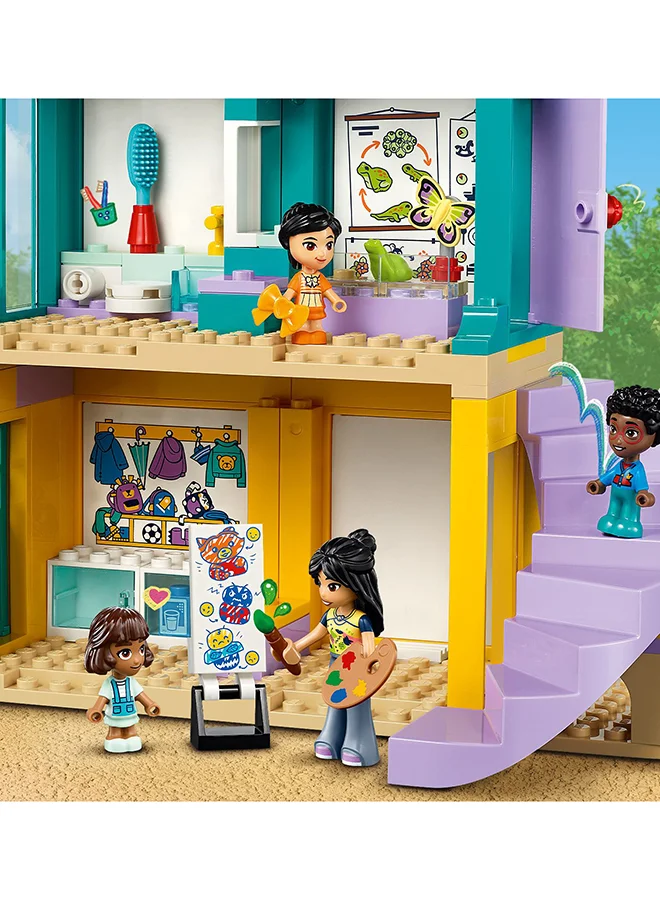 LEGO Friends Heartlake City Preschool Classroom Playset Toy For Kids, Creative Pretend-Play For Girls And Boys Aged 4 Years Old And Over, 2 Mini-Dolls And 4 Micro-Dolls 42636 (239 Pieces)