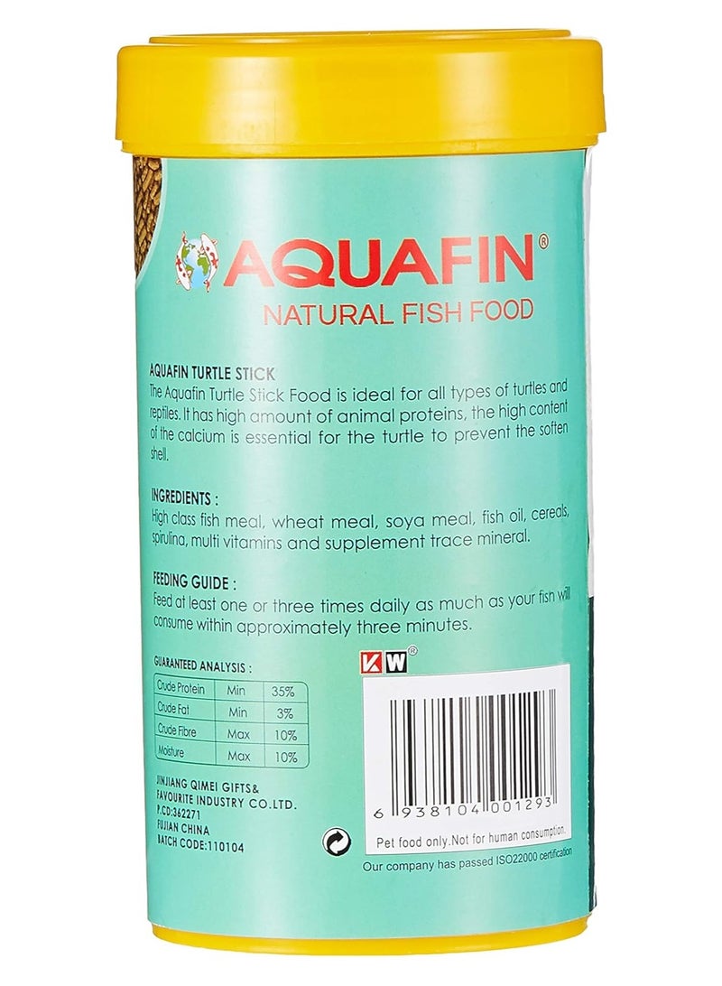 أكوافين طعام أكوافين ستيك للسلاحف – 250 مل، غني بالبروتين والكالسيوم - Image 2
