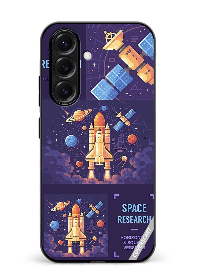 VR CREATIVE Protective Case Cover For Samsung Galaxy S25 Plus Space Research Design Multicolour