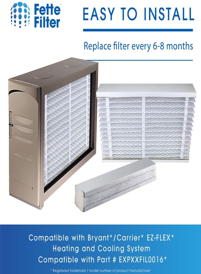 فيتي فلتر وسائط ترشيح EXPXXFIL0016 Merv 13 16x25 متوافقة مع Bryant/Carrier EZ-FLEX رقم القطعة: EXPXXFIL0016 - Image 4