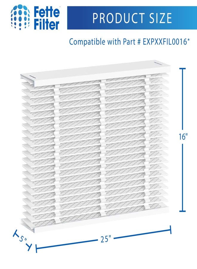 فيتي فلتر وسائط ترشيح EXPXXFIL0016 Merv 13 16x25 متوافقة مع Bryant/Carrier EZ-FLEX رقم القطعة: EXPXXFIL0016 - Image 3