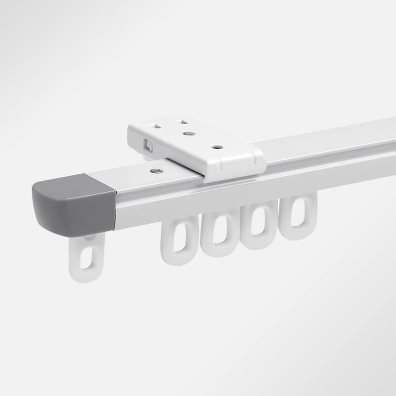 VIHAX VIHAX Ceiling Curtain Track 328in60in MeasurementFree Curtain Guide Rail Suitable for Room partitions Shower Curtains RV Curtains Living Room Curtain Track Systems - Image 3