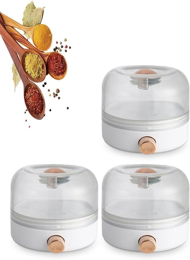 Rexez Magnetic Spice Tin 1 Pc | Stainless Steel Spice Jar | Wall Mounted Punch-Free Seasoning Box | Space Saving Kitchen Spice Organizer - Image 1