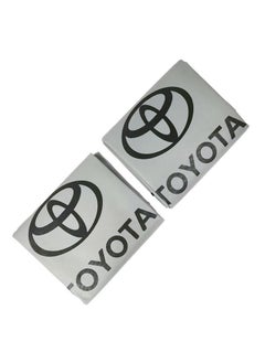 TOYOTA High Quality Car Seat Cover, Universal Car Seat Dust Dirt Protection Cover, Extra Protection For Your Seat 2 pcs Set grey  - Image 4