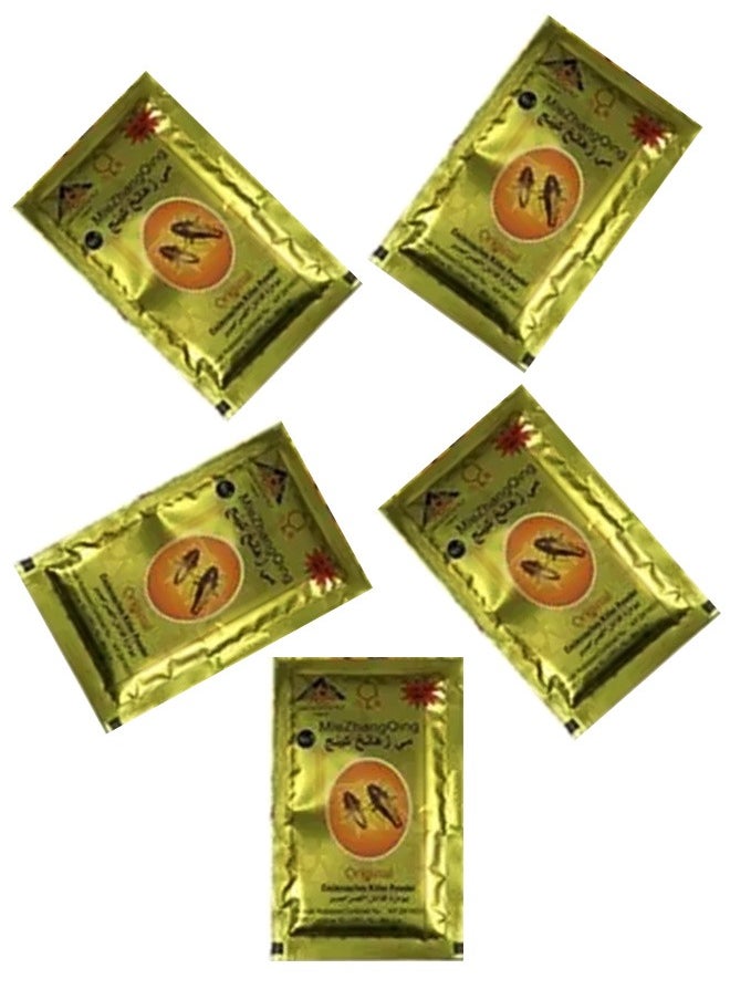 Miezhang Qing Cockroach  Powder Gold 8 grams 5 Piecess  - Image 1