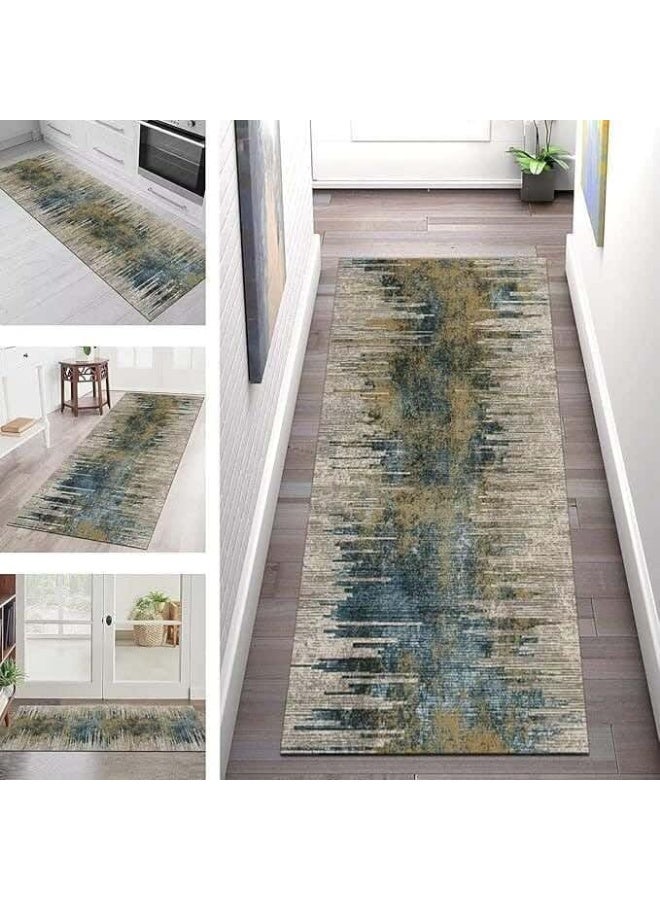 مشاية طرقات مودرن تصميم 3D - مقاس 280×90 سم - ظهر مانع للانزلاق - Image 1