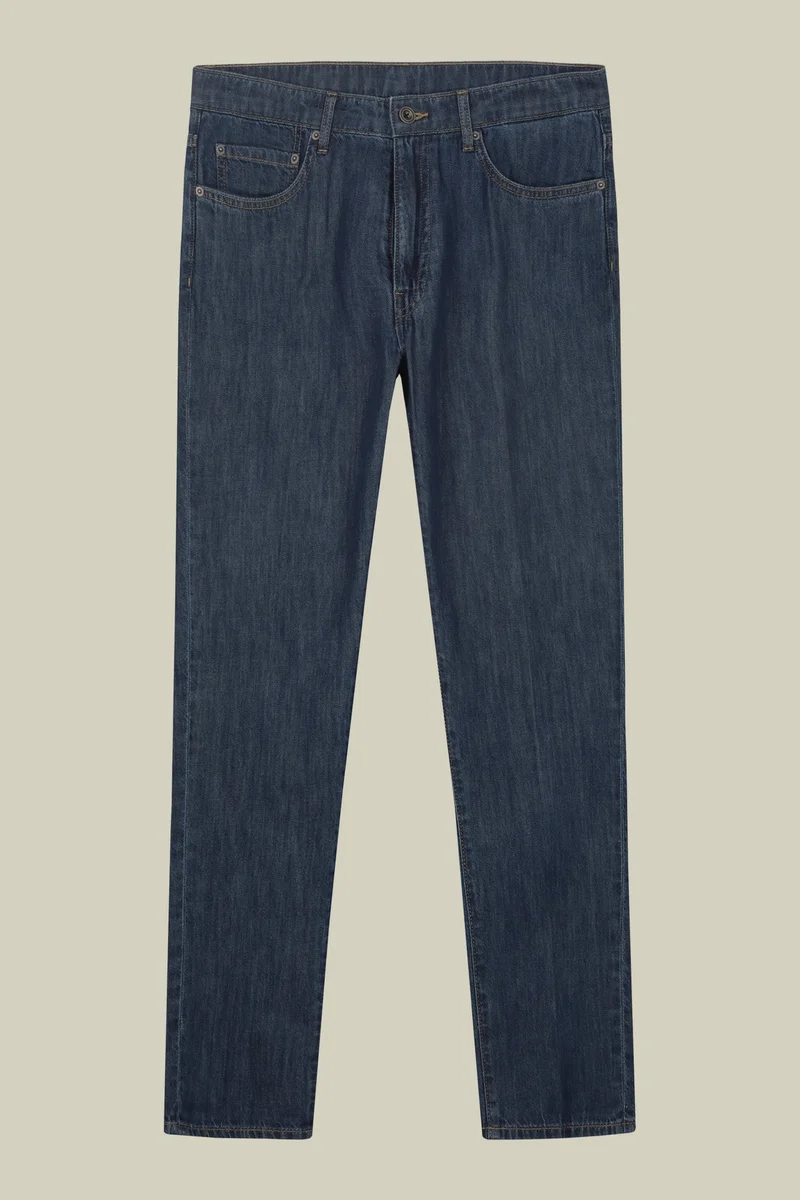 Doppelganger Blue Men's 5-pocket jeans - Denim for Men | Best Price UAE