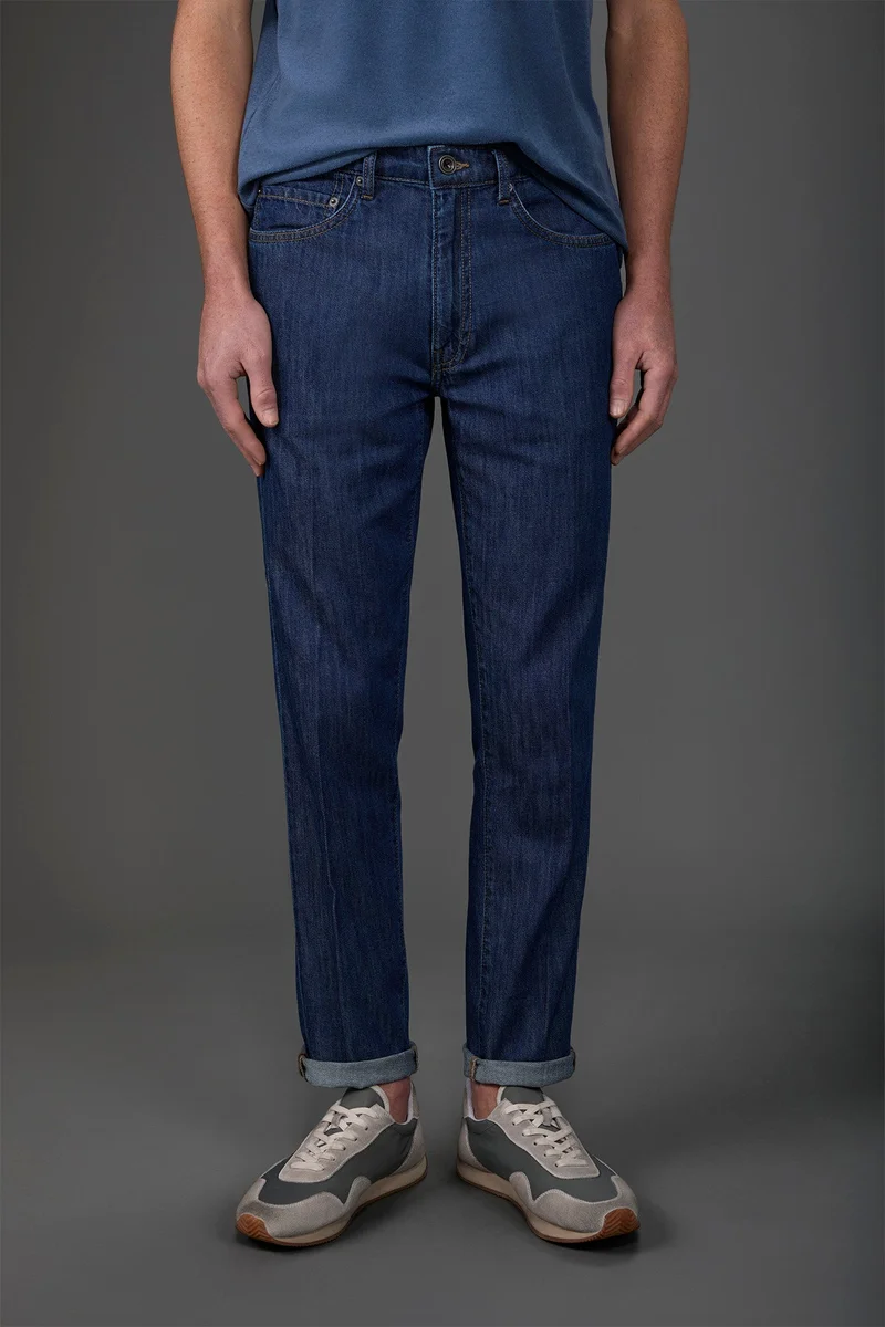 Doppelganger Blue Men's 5-pocket jeans - Denim for Men | Best Price UAE