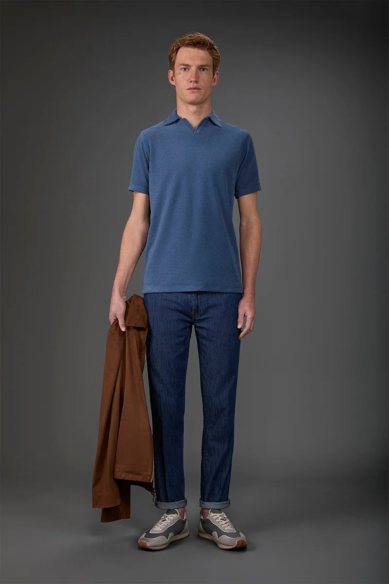 Men's 5-pocket jeans - Denim
