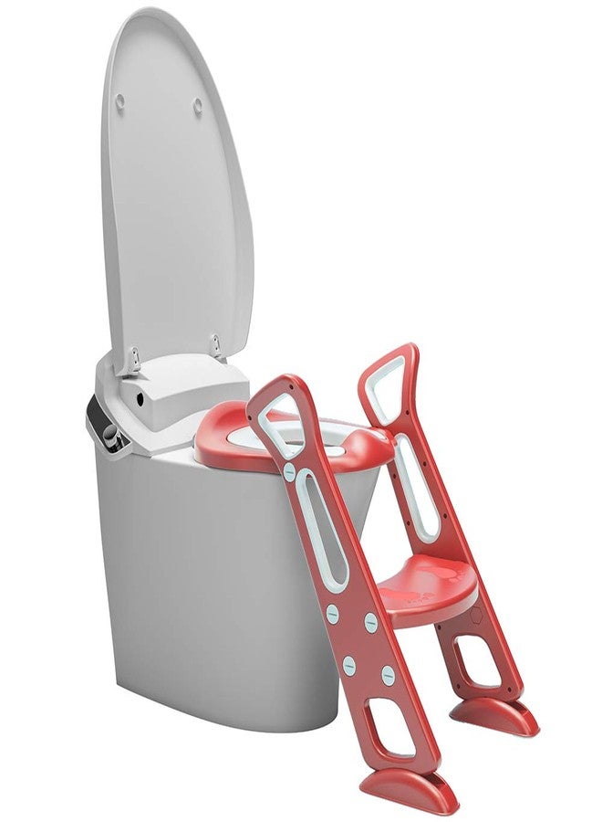 LAFILLETTE Lightweight Foldable Baby Potty Training Chair For Indoor And Outdoor Use (CHINESE RED) - Image 1