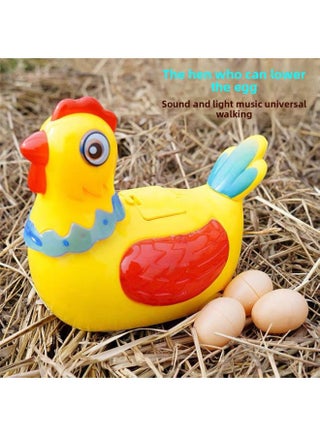 Walking, Laying Eggs, Laying Eggs, Singing Little Hen, Cock, Electric Universal Children's Baby Educational Toys For Boys And Girls-Color:Egg Chicken Upgrade Early Education + 6 Eggs [color Box] + Charging - pzsku/ZF2556D9EED22017FF509Z/45/1745539652/a4954d7a-2541-47db-bebc-b9653c091014