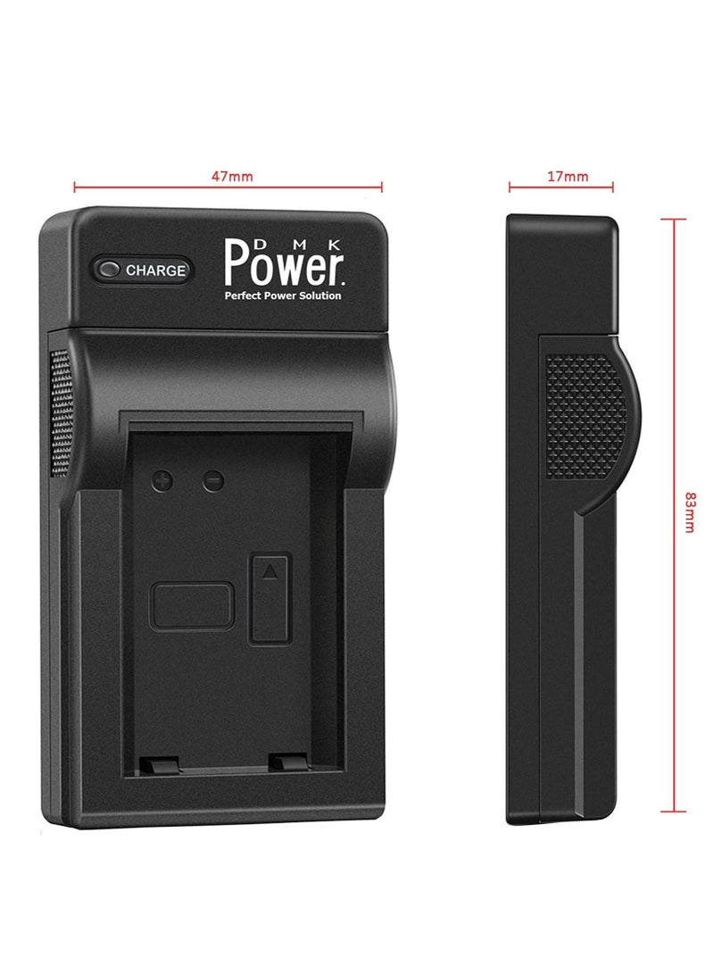 DMK Power NP-BG1 TC-USB1 Single USB Charger Compatible with Canon IXUS 90 SX200 SX210 SX220 SX230 S100V etc Cameras - Image 2