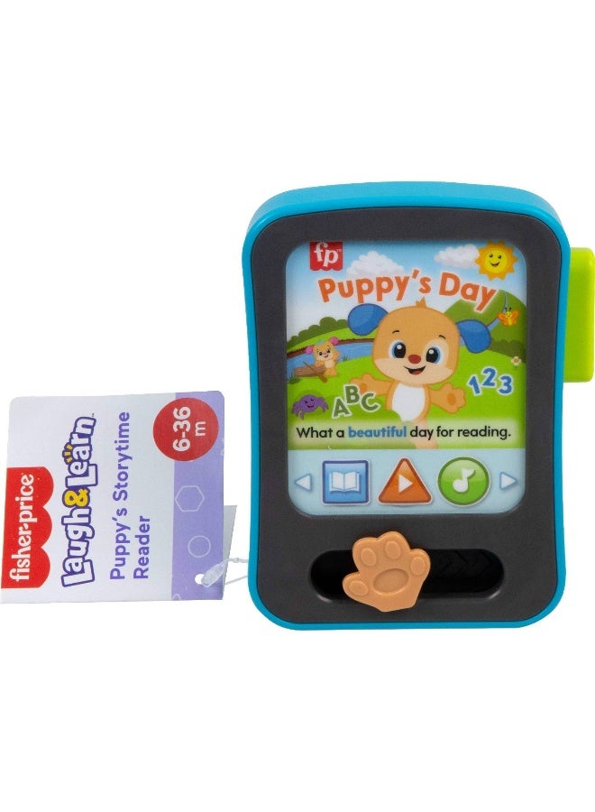 Fisher-Price Fisher-Price Laugh & Learn Puppy's Storytime Reader Toy (8.99 x 2.86 x 12.68 cm)  - Image 1