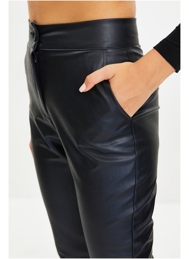 Pants - Black - Cigarette pants