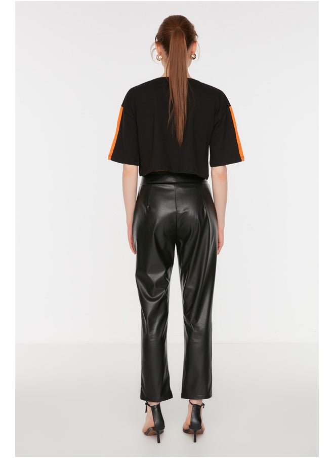 Pants - Black - Cigarette pants
